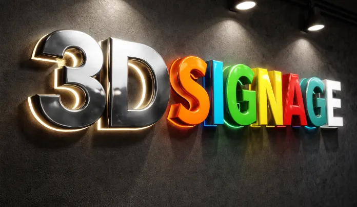 3D Signage & Acrylic Lettering