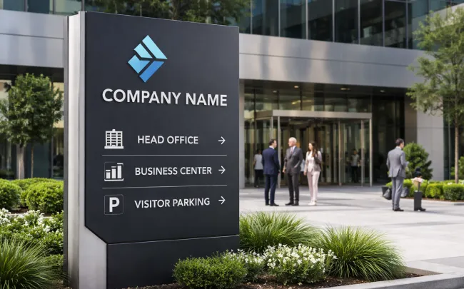 corporate signage solutions UAE