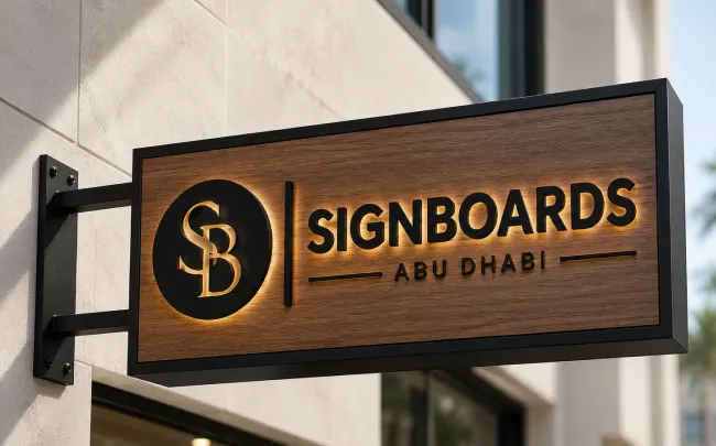 Signboards Abu Dhabi